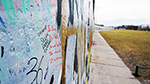 Graffiti on the Berlin Wall